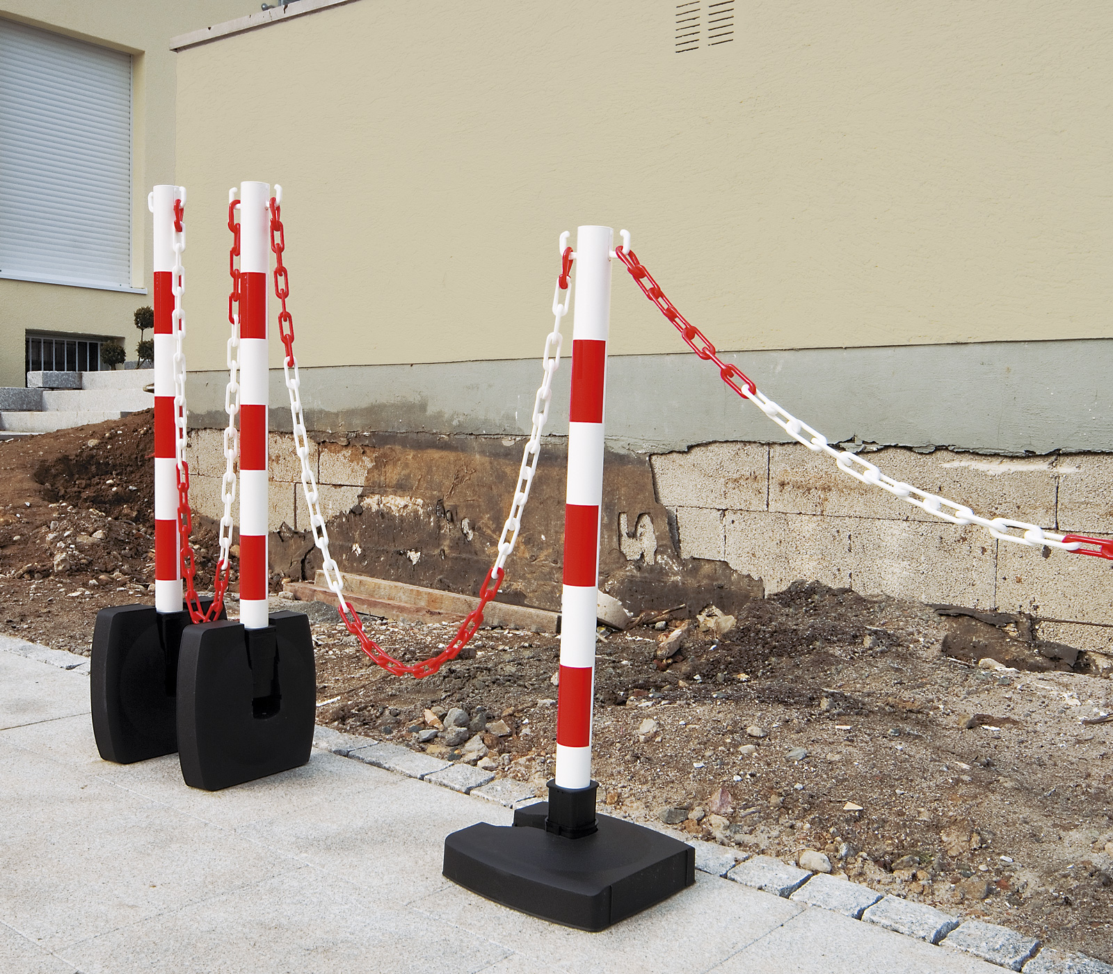 Kettenständer mit klappbarem Fuss