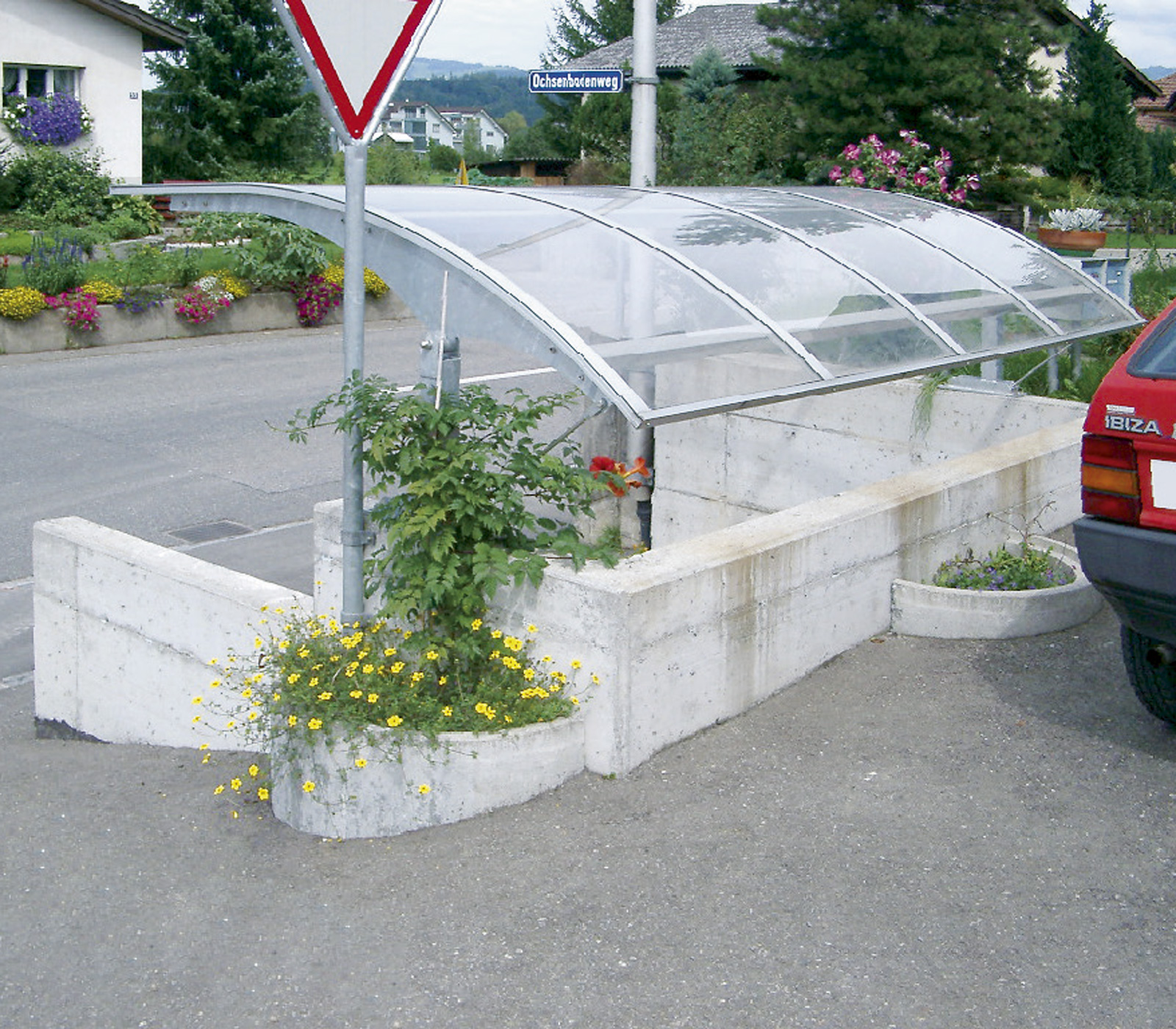 Fahrradüberdachung Design Ascona